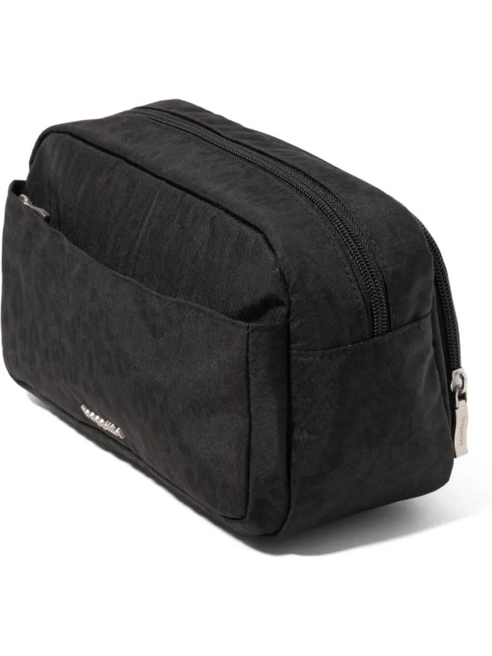 Lightweight Travel Makeup Bag with Brush Organizer - 9.4